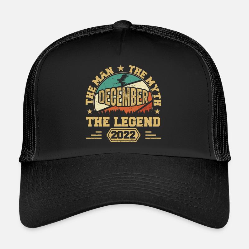 Dezember 2022 Geburtstag Dezember 2022 Geschenk Trucker Cap