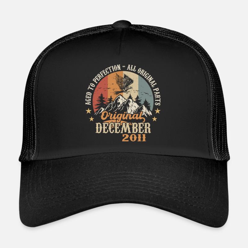 Décembre 2011 Anniversaire 2011 Légendes Décembre Casquette trucker 
