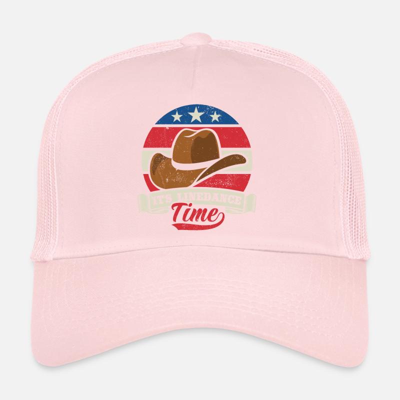 Line Dance Linedancing USA Country Fan - Gift Trucker Cap