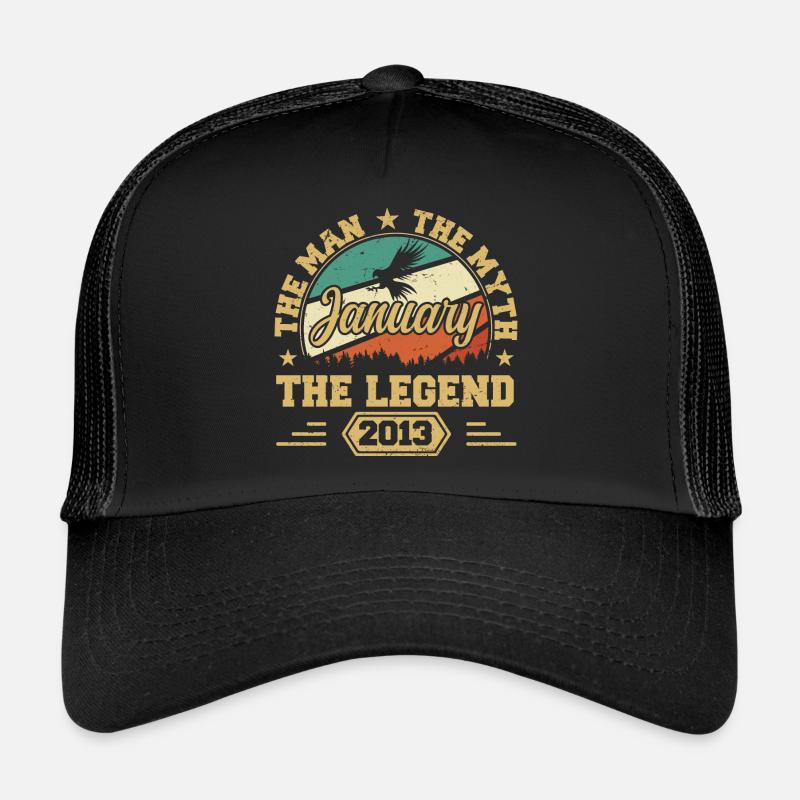 Les Legends sont nés en janvier 2013 Casquette trucker 