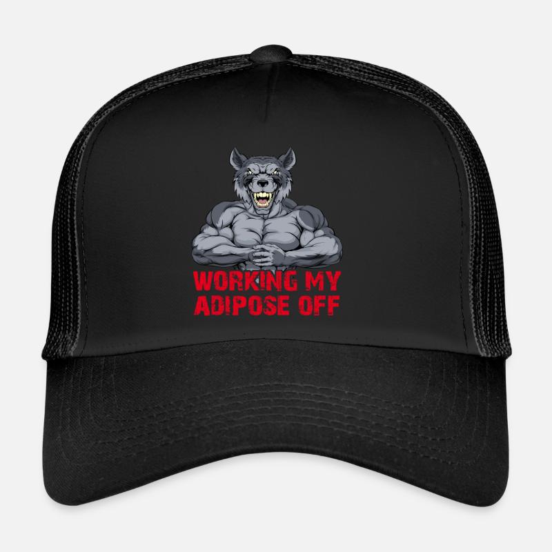 Musculation Musculation Renforcement musculaire Perte de graisse sans limite Casquette trucker 