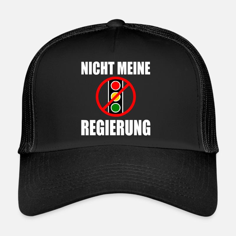 Nicht meine regierung Trucker Cap