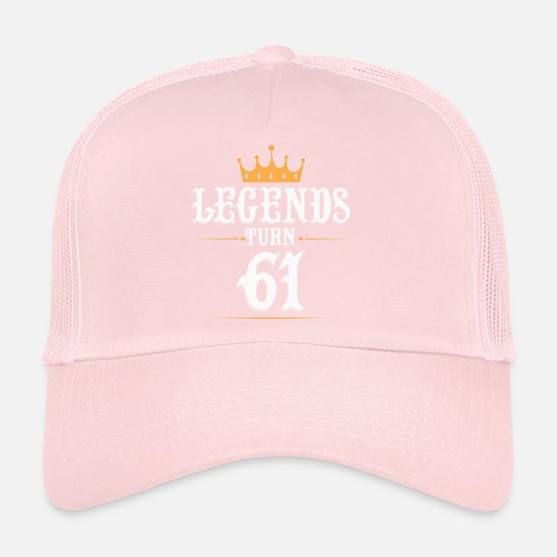 Les légendes ont 61 ans, 61 ans Casquette trucker 