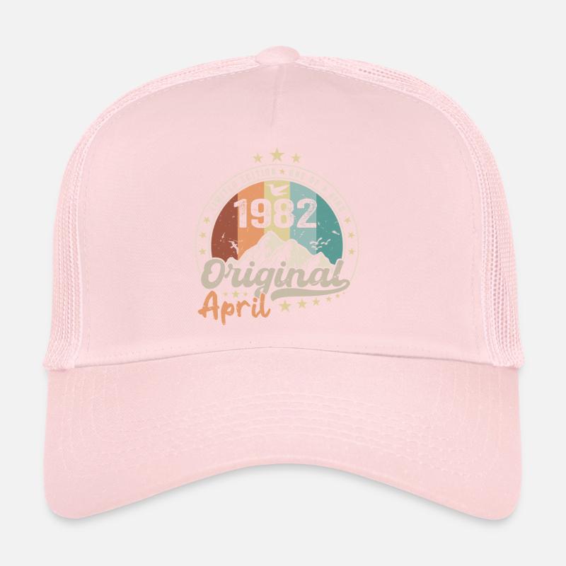 1982 April 1982 Geburtstag April 1982 April Trucker Cap