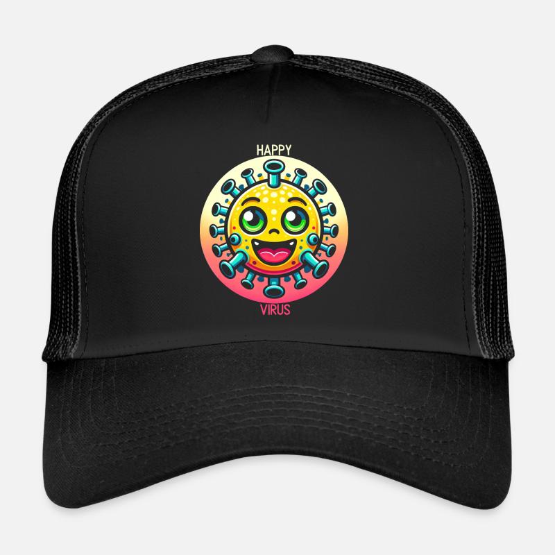 Joyeux délice du virus Casquette trucker 