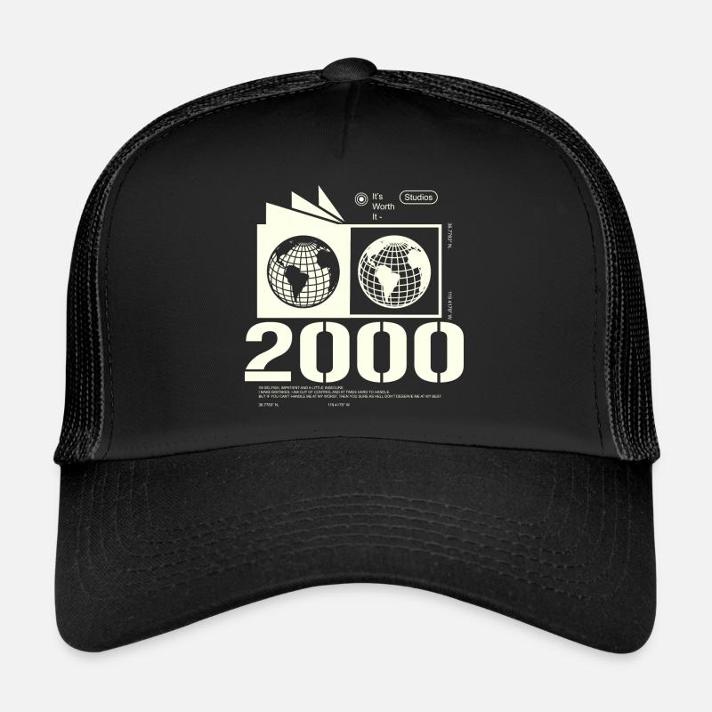 Vintage 2000's Retro Birthday Gift 2000's Trucker Cap