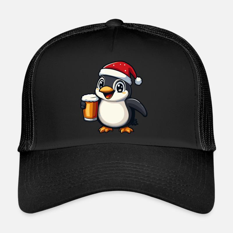 Bière de Noël Pingouin Casquette trucker 