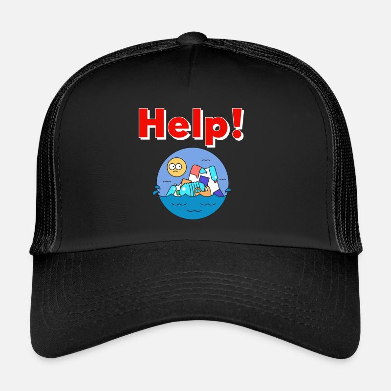 Plastik Umweltschutz Trucker Cap