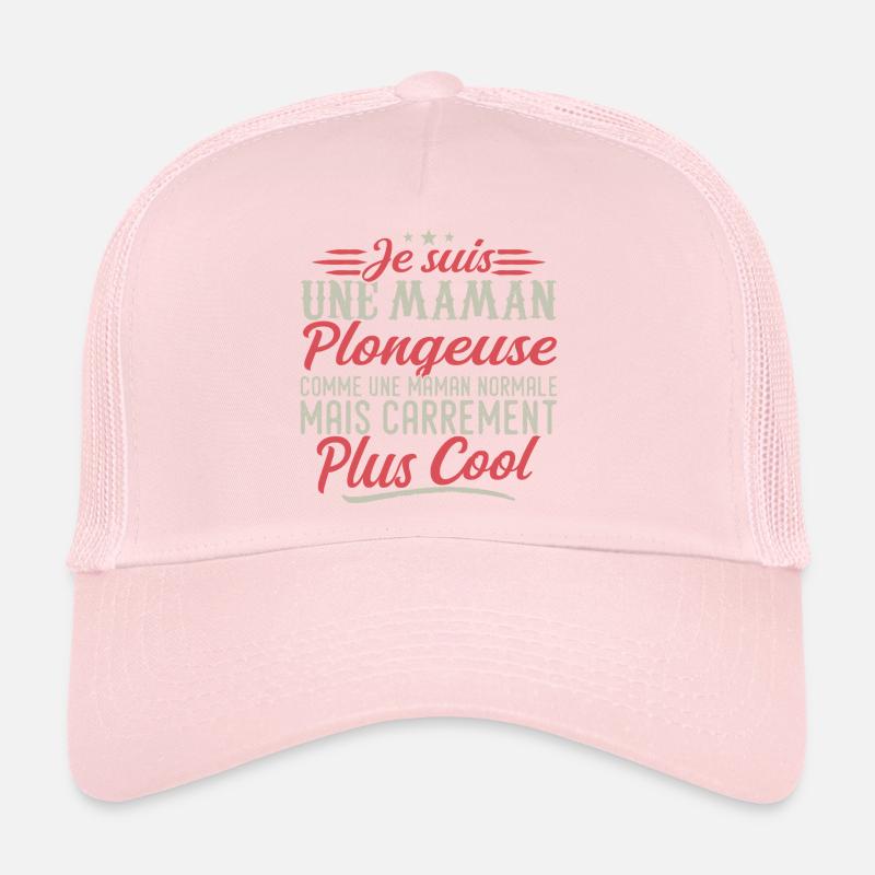Ich bin eine tauchende Mutter, ausgesprochen cool Trucker Cap