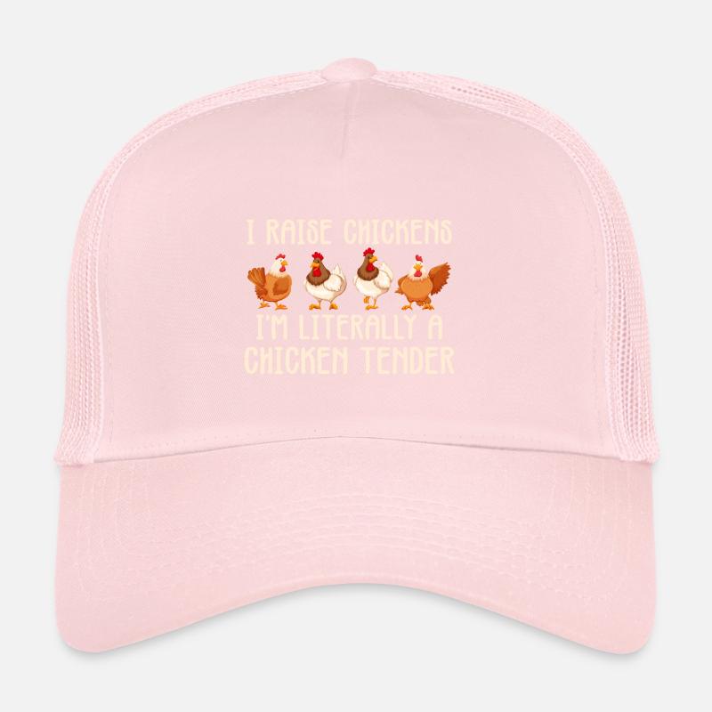 I raise chickens i'm literally a chicken tender Casquette trucker 