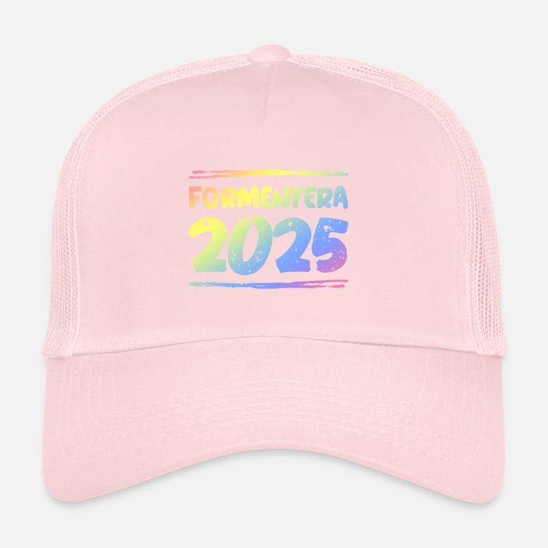 Formentera 2025 Multicoloured Trucker Cap