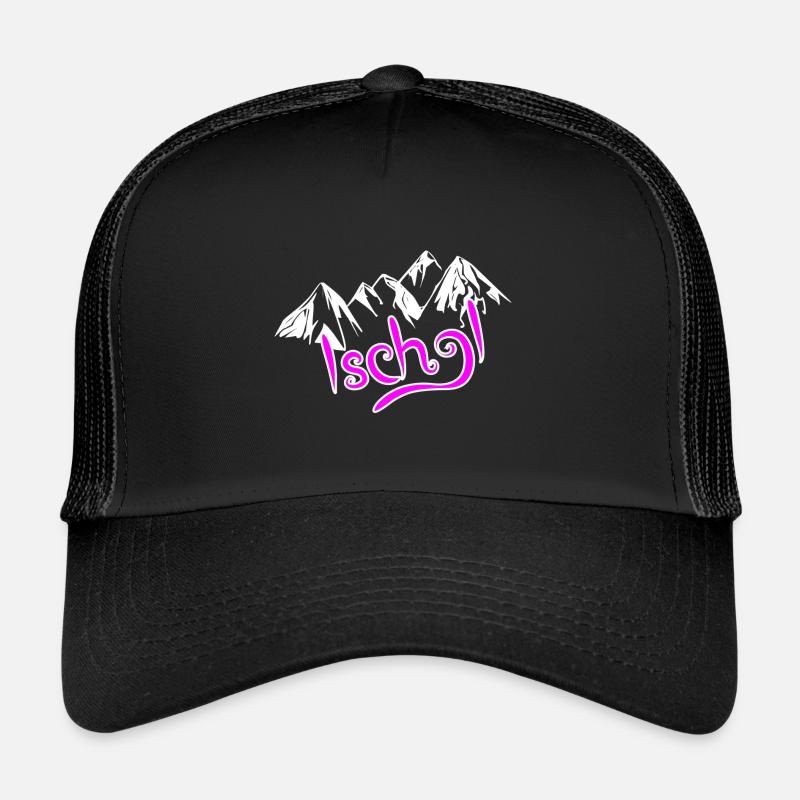 Ischgl - Trucker Cap - Schwarz/Schwarz
