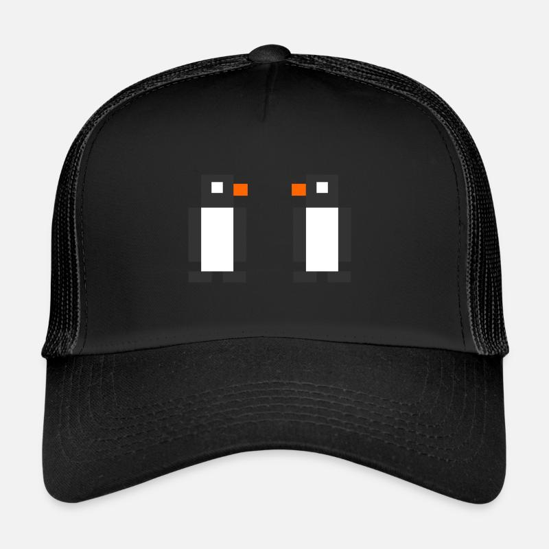 Pingouins numériques Casquette trucker 