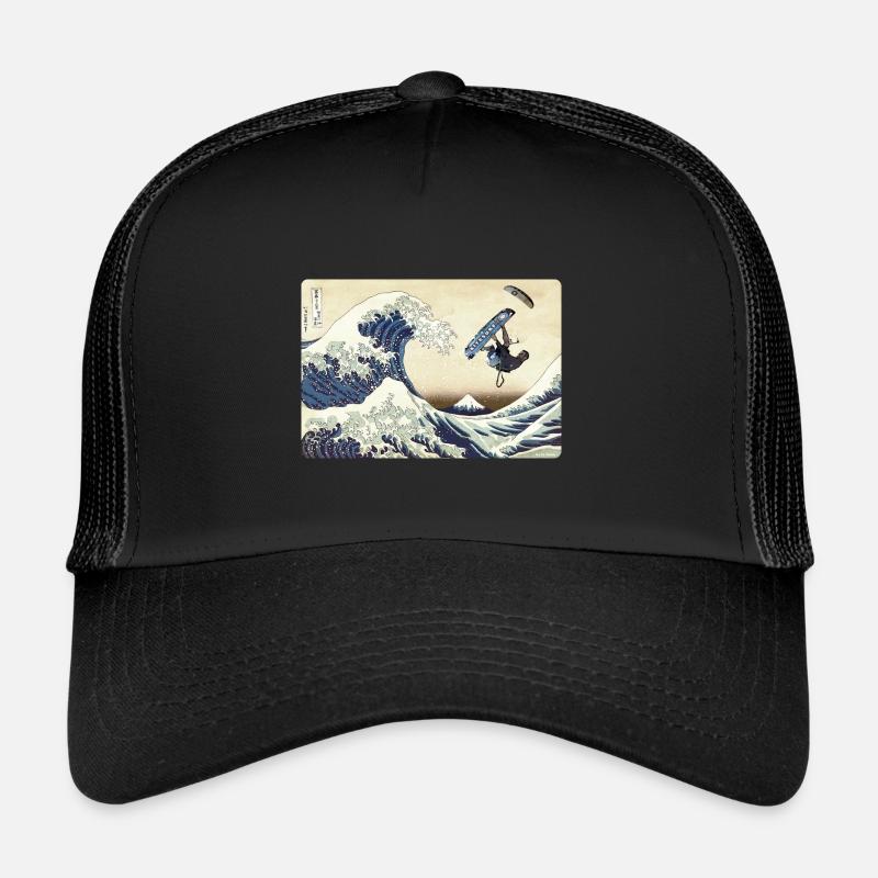 KitaWaga sans contour Casquette trucker 