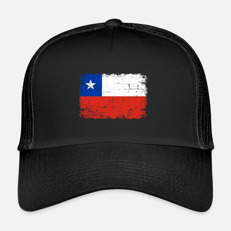 Chile - Trucker Cap - Schwarz/Schwarz