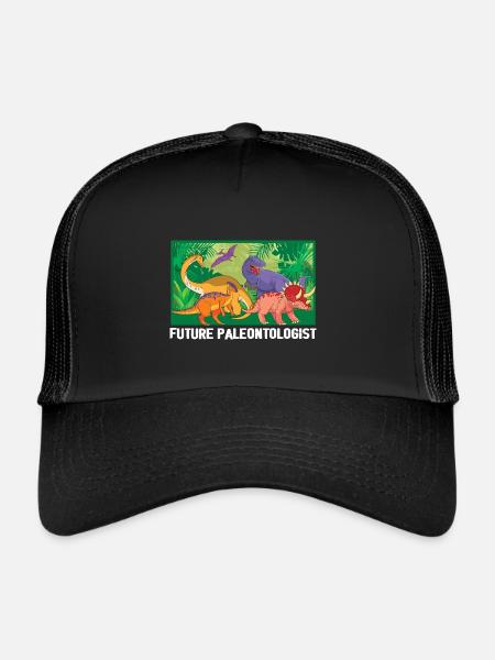 Aspiring Paleontologist - Trucker Cap - Schwarz/Schwarz