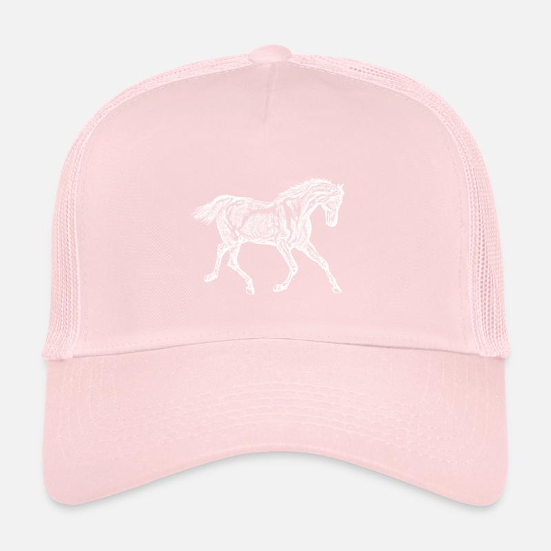 Cheval blanc Casquette trucker 