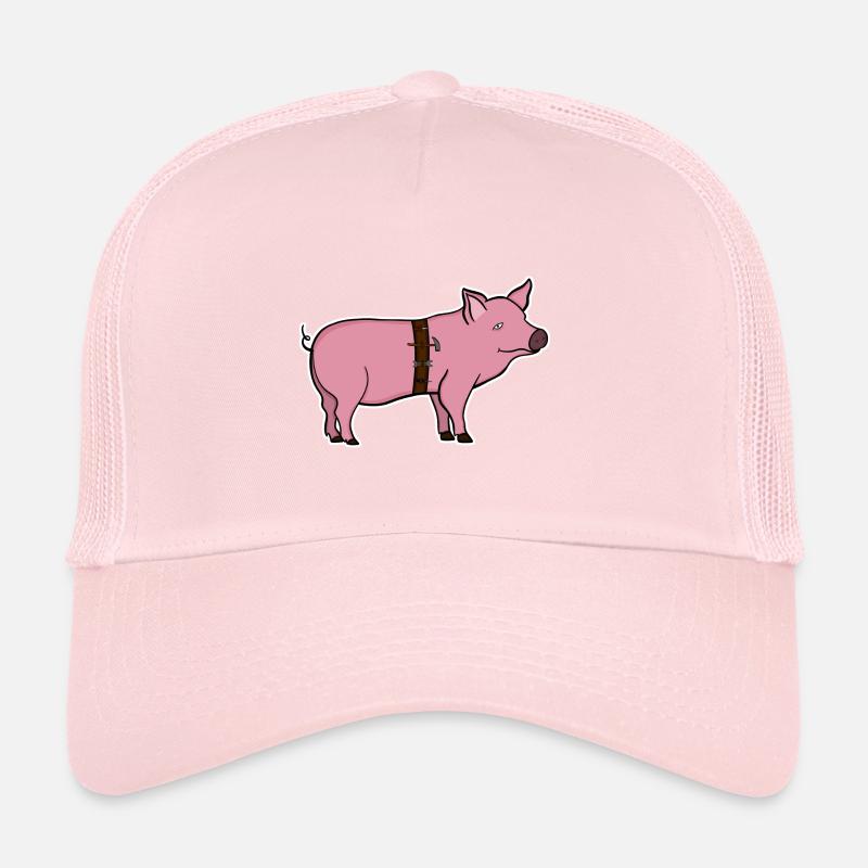 PIG WORKER EMPLOYEE COLLEAGUE WORK Trucker Cap