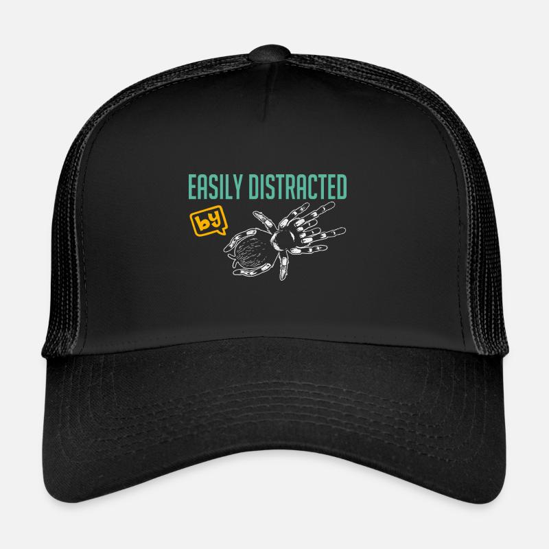 Fou de tarentules drôle d’araignée disant Casquette trucker 