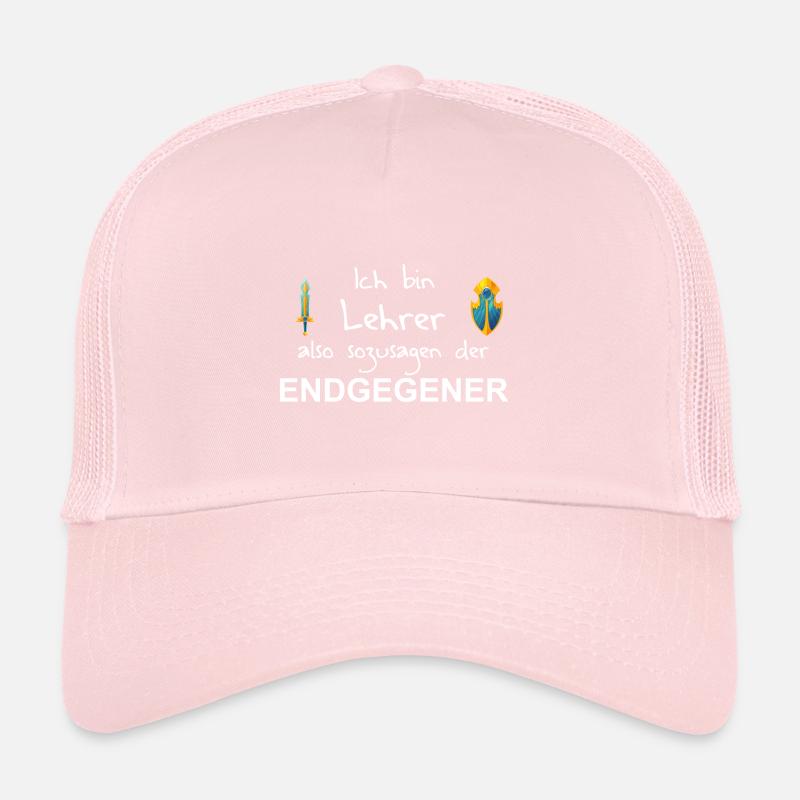 Final boss teacher - gift idea Trucker Cap