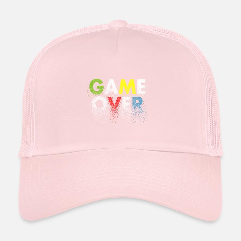Game Over - tolle Geschenkidee Trucker Cap