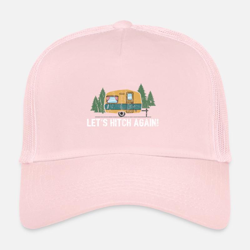Let's Hitch Again Gift Trucker Cap