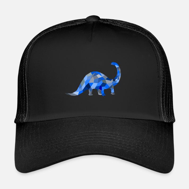 Blauer Dinosaurier Trucker Cap