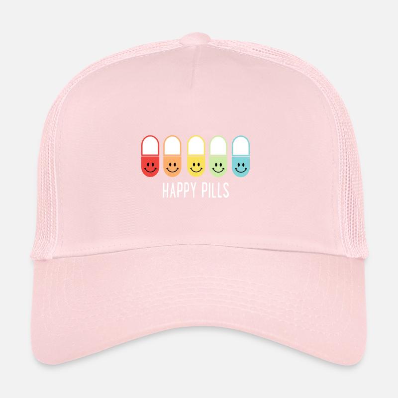 Les pilules heureuses Casquette trucker 