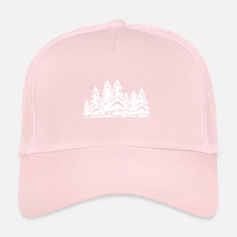 Arbres forestiers Casquette trucker 