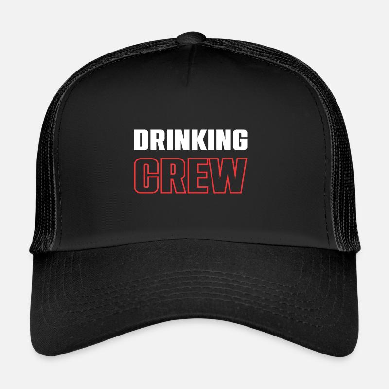 Drinking Crew Trucker Cap