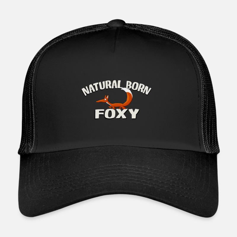 fox Foxy naturel né cadeau vraiment Foxy Casquette trucker 