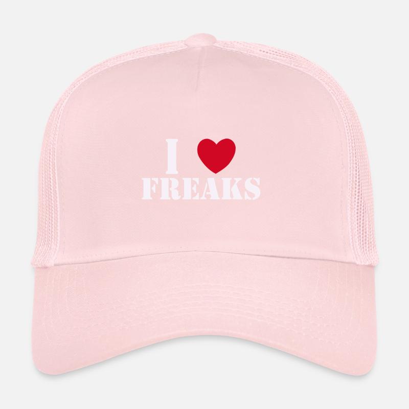 I LOVE FREAKS Trucker Cap