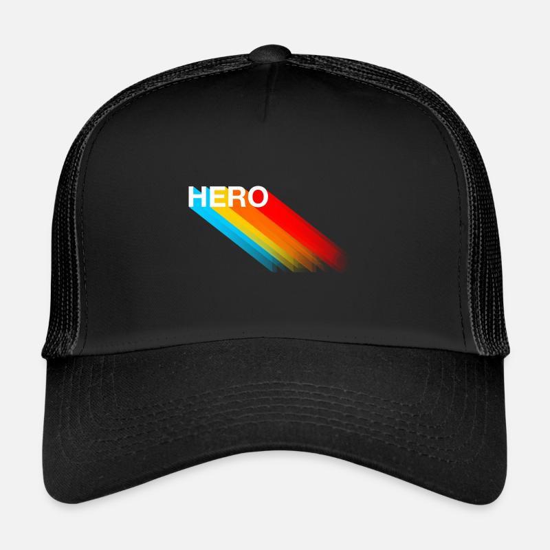 Held - Trucker Cap - Schwarz/Schwarz
