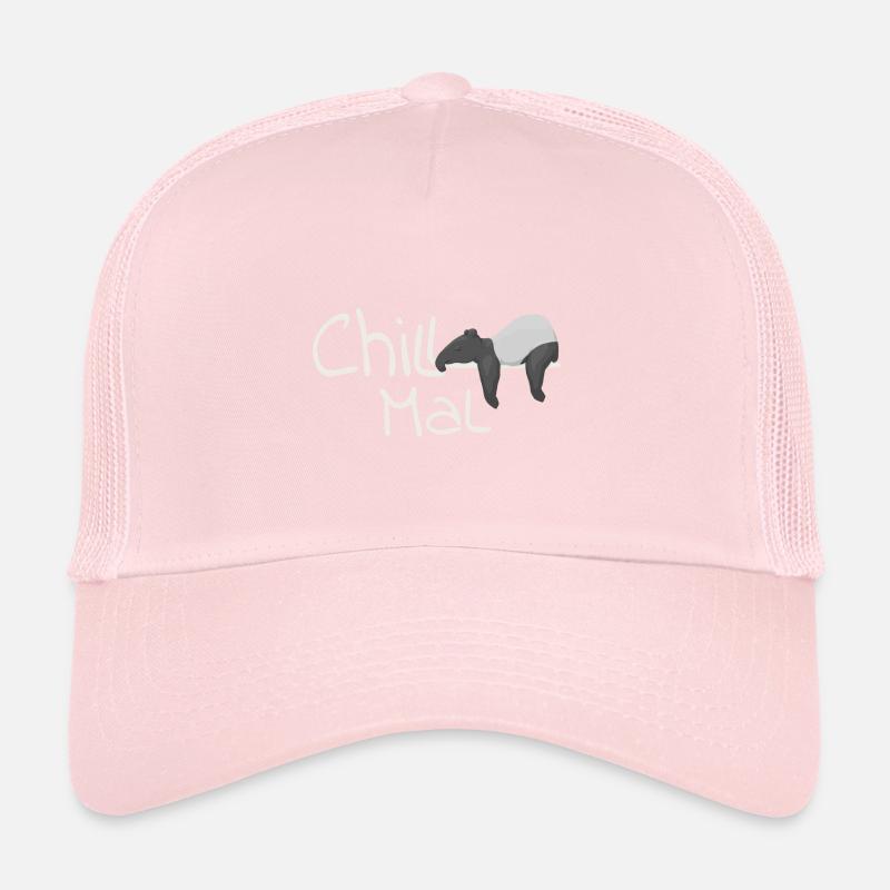 Chill Mal Tapir Cozy Hang Out Cadeau décontracté Casquette trucker 