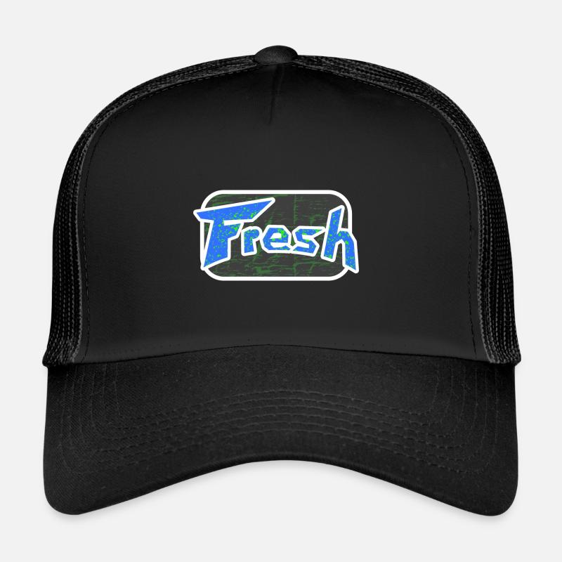 Fresh - Trucker Cap - black/black