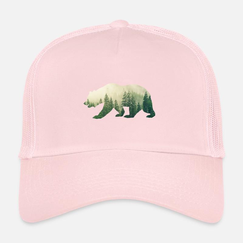 Grizzly des forêts Casquette trucker 