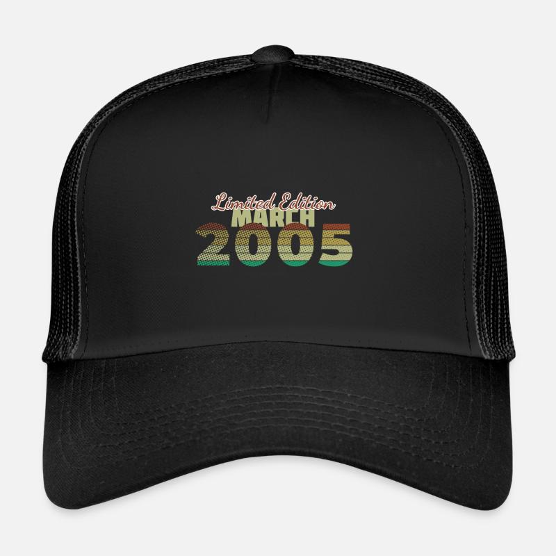 20e anniversaire édition limitée (SCR) 03/2005 Casquette trucker 