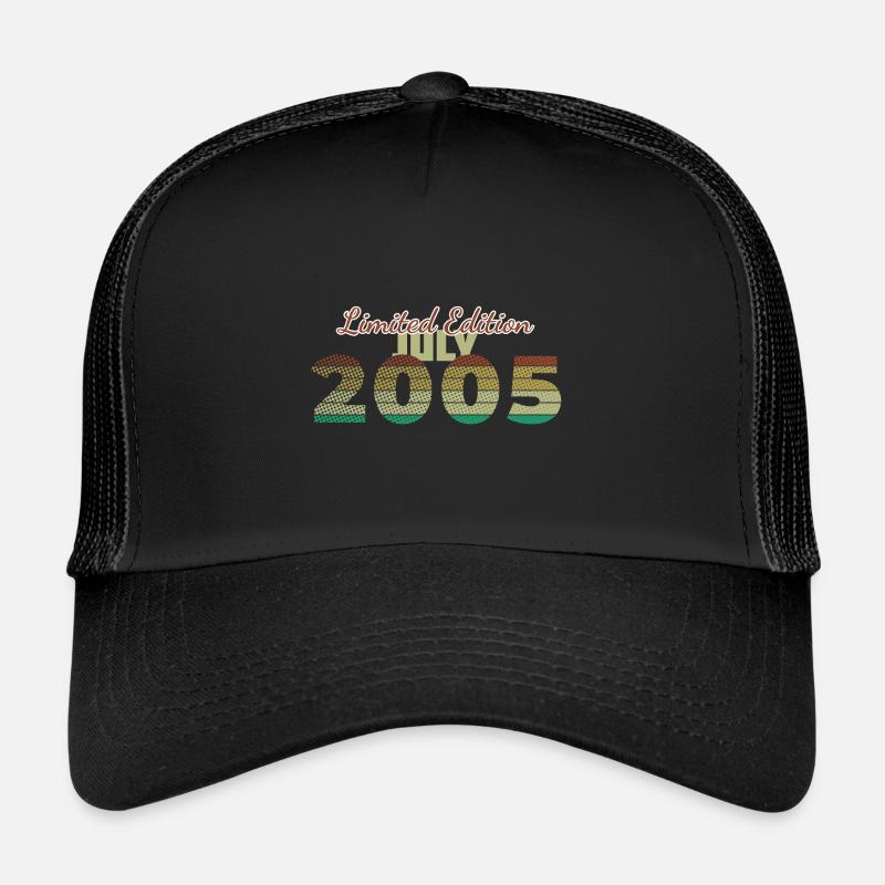 20e anniversaire édition limitée (SCR) 07/2005 Casquette trucker 