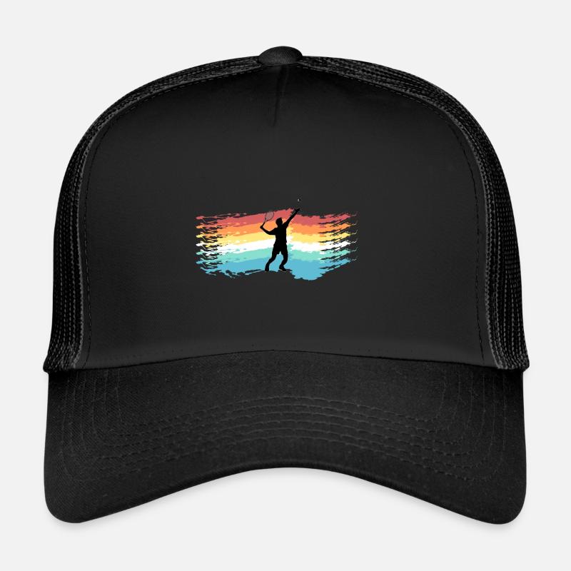 Badminton - Trucker Cap - Schwarz/Schwarz