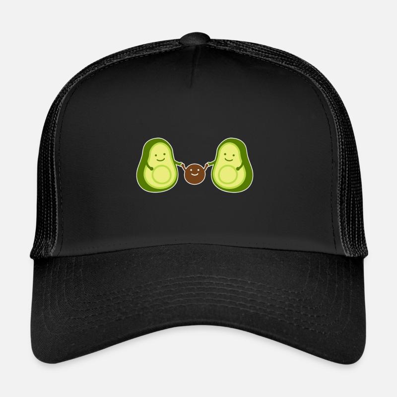 Avocado - Trucker Cap - Schwarz/Schwarz