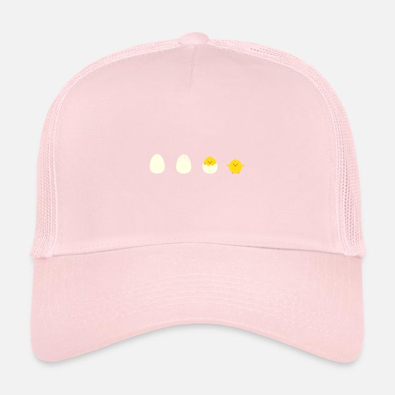 Idée cadeau d'éclosion d'oeufs de poussins Casquette trucker 