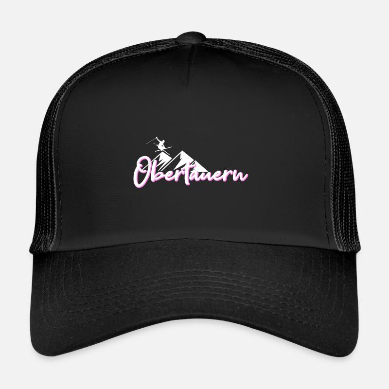 Obertauern - Trucker Cap - Schwarz/Schwarz