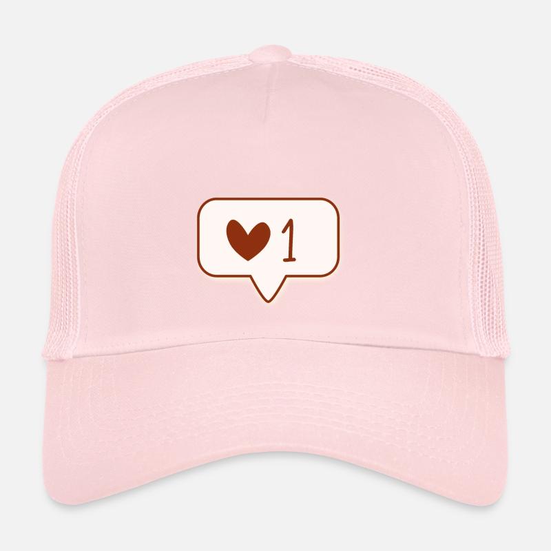 Pêche aux cœurs Casquette trucker 
