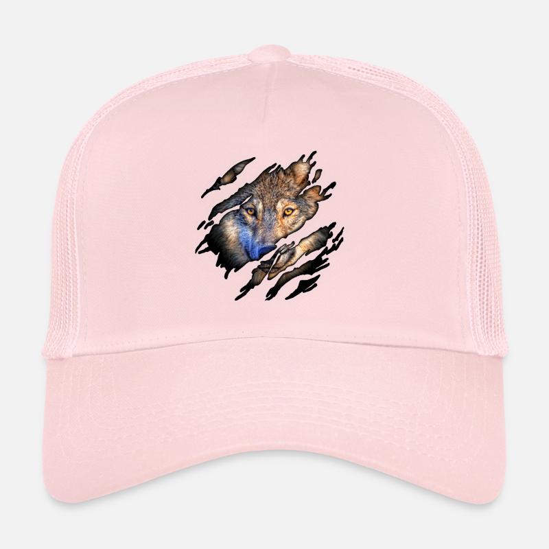 Wolf 2 in mir Trucker Cap