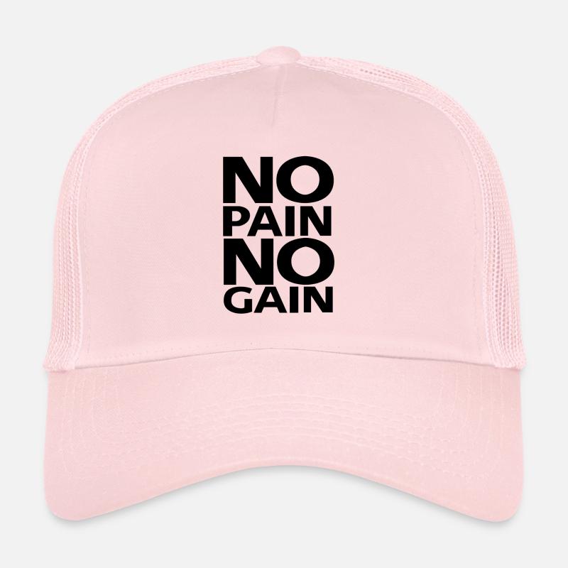 PAS DE DOULEUR SANS GAIN Casquette trucker 