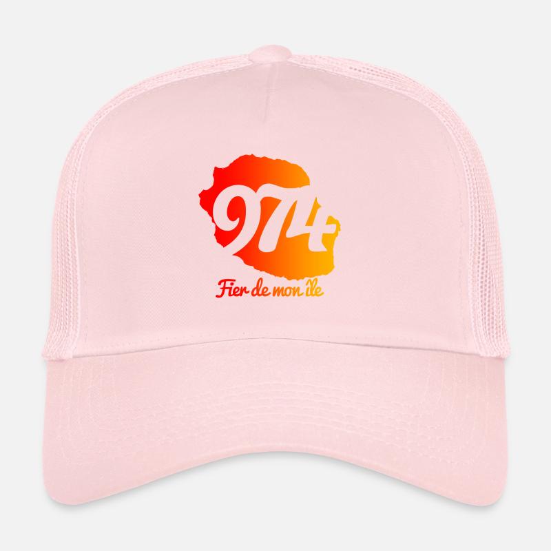 Collection 974 Fier de mon île Casquette trucker 