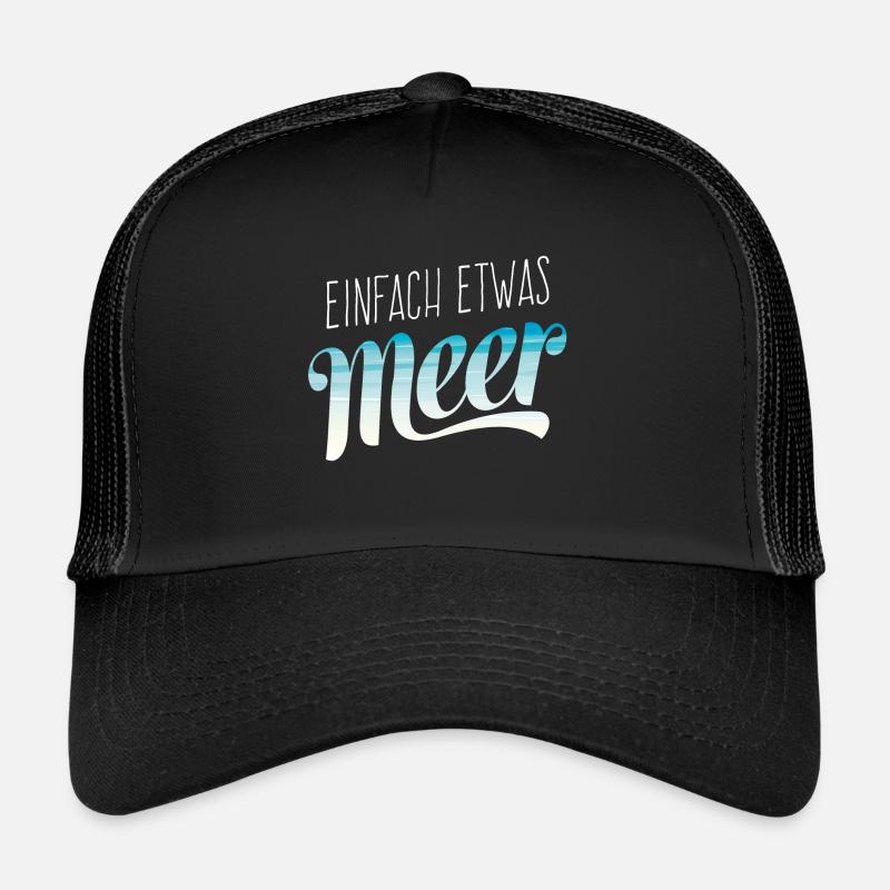 Cooles Meer Strand Sommer Sonne Urlaub Geschenk Trucker Cap