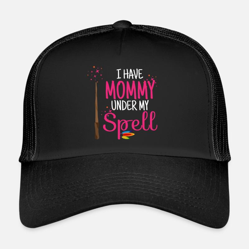 I Have Mummy Under My Spell - Halloween Spell Trucker Cap