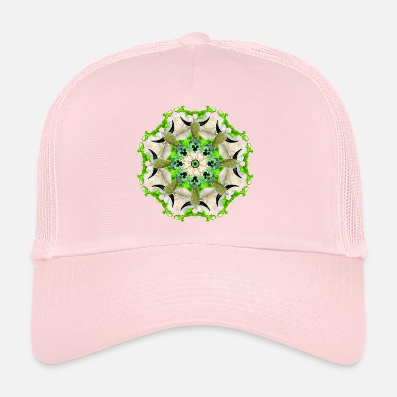 green cows mandala Trucker Cap