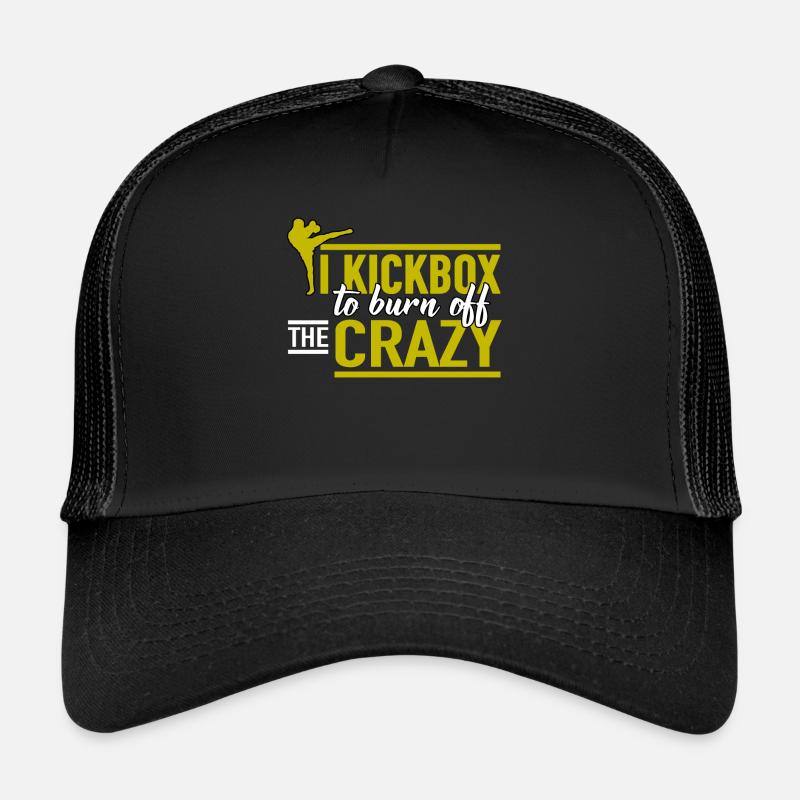 Kickboxing Kickboxer Arts Martiaux Kick Boxing Casquette trucker 